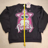 Furby 90s Airbrush Sweatshirt Crewneck Pullover Unisex Size L