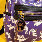 Loungefly Disney NBC ZERO Purple AOP GIow-in-the-Dark Mini Backpack