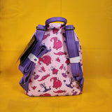 Loungefly Disney The Sword In The Stone Madam Mim AOP Pink Mini Backpack