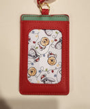 Winnie the Pooh & Friends Holiday Lights Retractable ID Lanyard