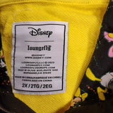 Disney 100 Mickey & Friends Classic Color Block Hoodie Unisex 2XL