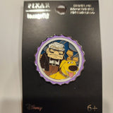 Pixar UP Carl and Dug Grape Soda Cap Portrait Enamel Pin