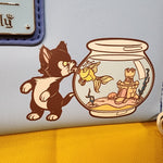 Pinocchio Blue Fairy Lenticular Movie Scene Wristlet Wallet