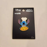 Lilo and Stitch Chef Stitch Pineapple Pizza Enamel Pin