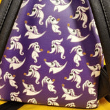 Loungefly Disney NBC ZERO Purple AOP GIow-in-the-Dark Mini Backpack