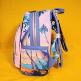 Loungefly Disney Lilo & Stitch Stitch & Scrump Duck Bike Ride Mini Backpack NEW