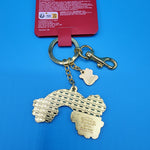 Loungefly Strawberry Shortcake Custard Rainbow Keychain Charm