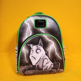 Loungefly Disney Frankenweenie Sparky Glow in Dark Halloween Mini Backpack