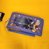 Pinocchio Blue Fairy Lenticular Movie Scene Wristlet Wallet