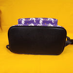 Loungefly Disney NBC ZERO Purple AOP GIow-in-the-Dark Mini Backpack