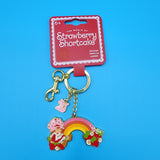 Loungefly Strawberry Shortcake Custard Rainbow Keychain Charm