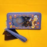 Pinocchio Blue Fairy Lenticular Movie Scene Wristlet Wallet