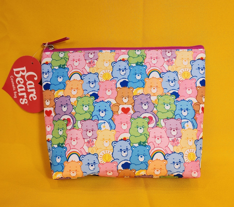 Care Bears Cosmetic MakeUp Bag Cosmo Pouch Organizer AOP Bear Print Nylon