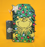 Loungefly Dr. Seuss How the Grinch Stole Christmas! Tree Glitter Zip Wallet