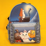 Loungefly Disney The Aristocats Window Portrait Glow-in-the-Dark Mini Backpack