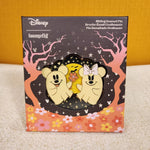 Mickey And Minnie Ghosts Sliding LE Enamel Pin Halloween
