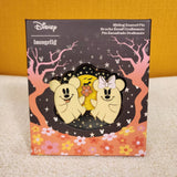 Mickey And Minnie Ghosts Sliding LE Enamel Pin Halloween