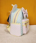 Minnie Mouse Pastel Polka Dot Ears Bow Mini Backpack