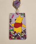 Winnie the Pooh Candy Chocolate Retractable Lanyard ID Holder
