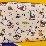 Loungefly Sanrio Pochacco & Friends AOP Zip Around Wallet