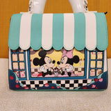 Mickey & Minnie Date Night Diner Crossbody Handbag