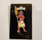 Moana Stand Holding Oar Enamel Pin