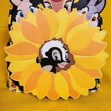 Loungefly Disney Bambi Thumper Flower Sunflower Characters Mini Backpack