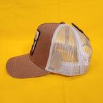 Smokey Bear Trucker Hat Snap Back Patch Brown You Can Prevent Wildfires Hat