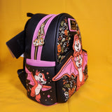 Loungefly Disney Chip N' Dale Bat Costume Halloween Pumpkin Mini Backpack