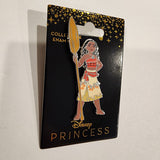 Moana Stand Holding Oar Enamel Pin
