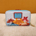Loungefly Disney Winnie The Pooh & Friends Rainy Day Zip Around Wallet NEW