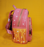 Loungefly Disney A Goofy Movie Max & Roxanne Dandelion Pink Mini Backpack