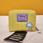 Dopey Dwarf Gem Eyes Diamonds Snow White Zip Around Wallet
