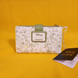 Loungefly Disney Peter Pan Tinker Bell Floral Allover Print Flap Wallet
