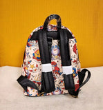 Ariel Tattoo Art AOP Print Little Mermaid Mini Backpack