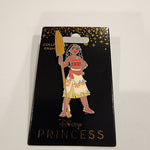 Moana Stand Holding Oar Enamel Pin