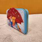 Loungefly Disney Winnie The Pooh & Friends Rainy Day Zip Around Wallet NEW
