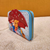 Loungefly Disney Winnie The Pooh & Friends Rainy Day Zip Around Wallet NEW