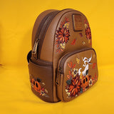 Loungefly Disney NBC Zero & Fall Autumn Jack Pumpkin Head GID Min Backpack