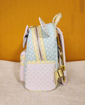 Minnie Mouse Pastel Polka Dot Ears Bow Mini Backpack