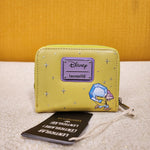 Dopey Dwarf Gem Eyes Diamonds Snow White Zip Around Wallet