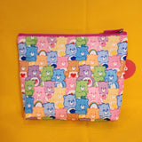 Care Bears Cosmetic MakeUp Bag Cosmo Pouch Organizer AOP Bear Print Nylon