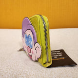 Dopey Dwarf Gem Eyes Diamonds Snow White Zip Around Wallet