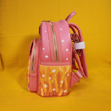 Loungefly Disney A Goofy Movie Max & Roxanne Dandelion Pink Mini Backpack