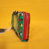 Loungefly Dr. Seuss How the Grinch Stole Christmas! Tree Glitter Zip Wallet