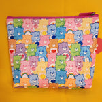 Care Bears Cosmetic MakeUp Bag Cosmo Pouch Organizer AOP Bear Print Nylon