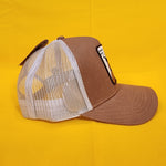 Smokey Bear Trucker Hat Snap Back Patch Brown You Can Prevent Wildfires Hat