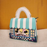 Mickey & Minnie Date Night Diner Crossbody Handbag