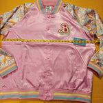 Barbie 65th Anniversary Unisex Bomber Jacket Pink 2XL