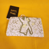 Loungefly Disney Peter Pan Tinker Bell Floral Allover Print Flap Wallet